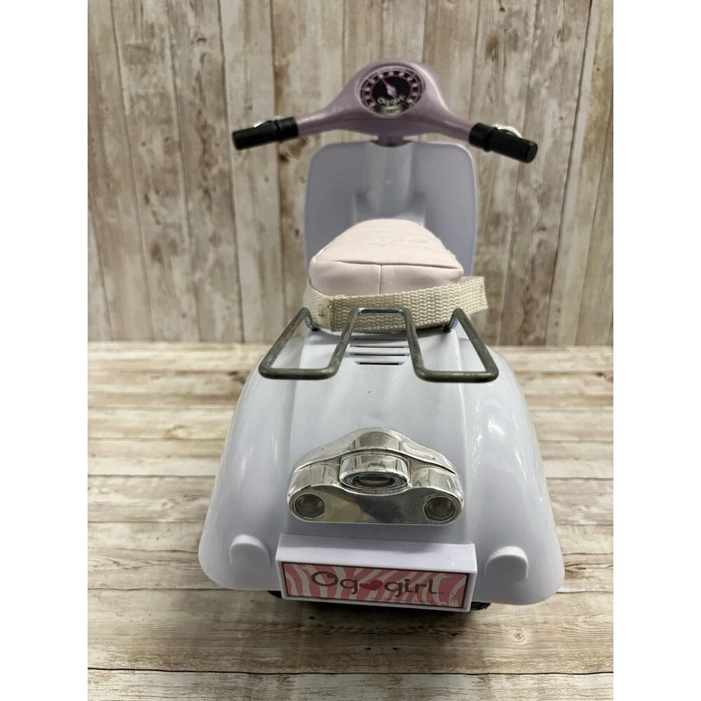 Our Generation Ride in Style Doll Scooter - Purple & White -fits American Girl